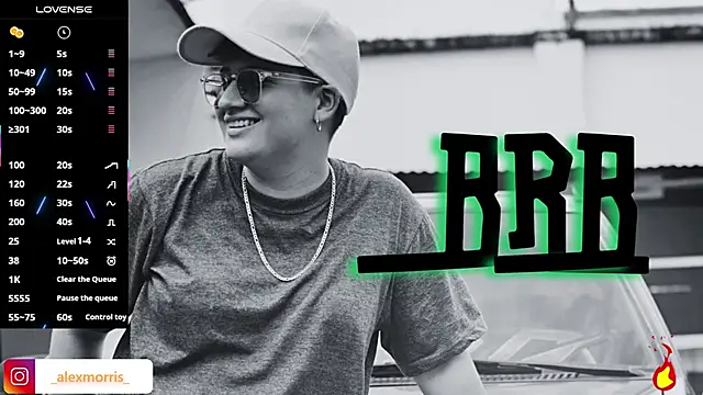  AlexMorris online show from October 10, 2025, 4:46 am