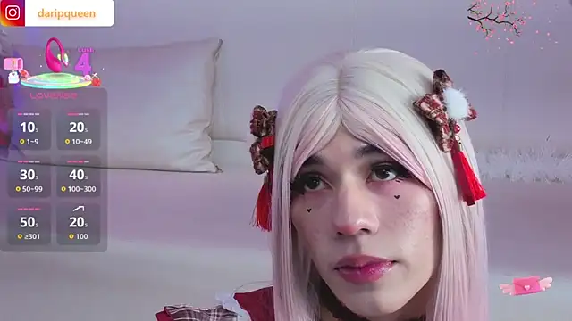 DaripQueen online show from November 26, 2025, 3:01 pm