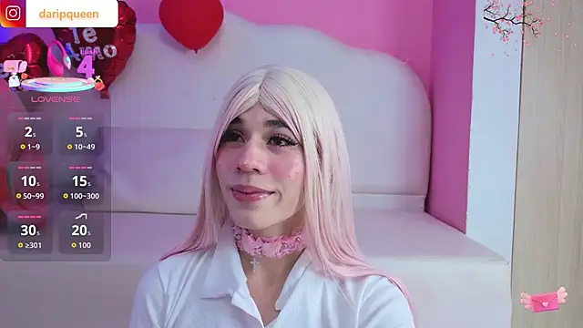 DaripQueen online show from March 2, 2026, 2:13 pm