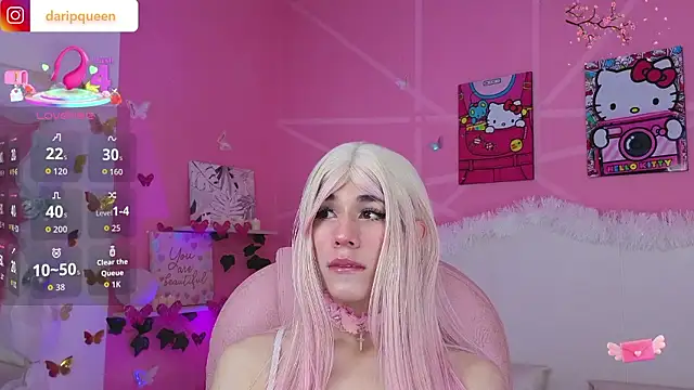 DaripQueen online show from January 12, 2026, 2:13 pm