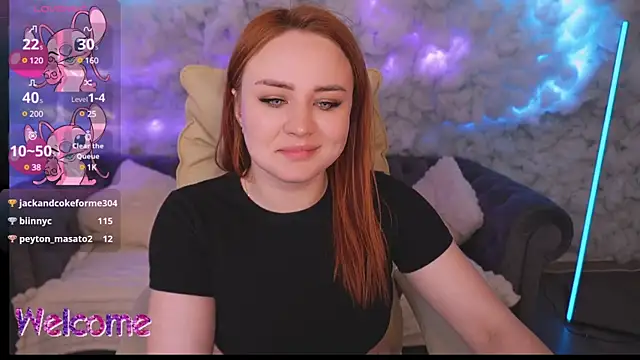 Snapshot of LovelyBell chatting on February 20, 2025, 11:21 pm LovelyBell online show from February 20, 2025, 11:21 pm