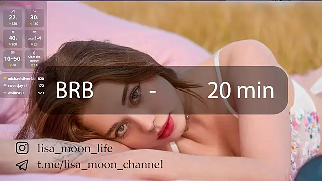 Snapshot of Lisa_Moones chatting on December 25, 2024, 8:39 pm Lisa Moones online show from December 25, 2024, 8:39 pm