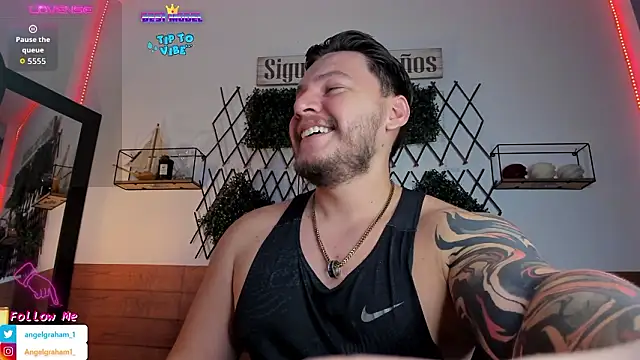 Snapshot of Angelgraham_1 chatting on February 3, 2026, 5:18 pm Angelgraham 1 online show from February 3, 2026, 5:18 pm