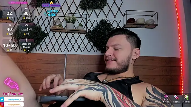 Snapshot of Angelgraham_1 chatting on March 12, 2026, 6:01 pm Angelgraham 1 online show from March 12, 2026, 6:01 pm