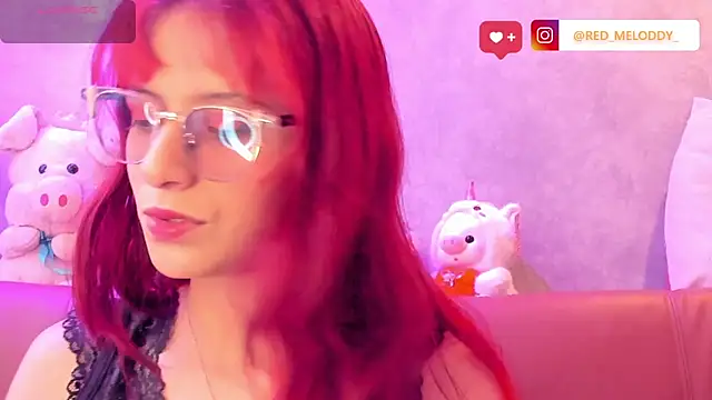 RedMeloddy online show from February 12, 2026, 9:36 pm