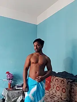 HunkyAriyan online show from February 16, 2025, 8:10 am