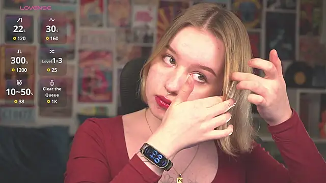 Snapshot of AdeleLoomis chatting on March 19, 2025, 5:41 am AdeleLoomis online show from March 19, 2025, 5:41 am