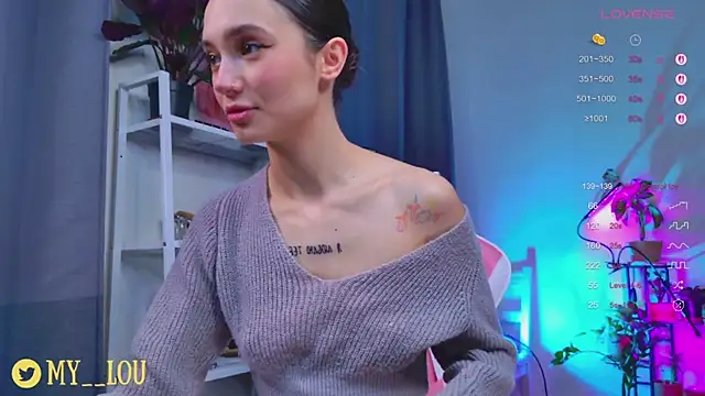 Snapshot of MyLou_ chatting on October 26, 2025, 3:12 pm MyLou online show from October 26, 2025, 3:12 pm