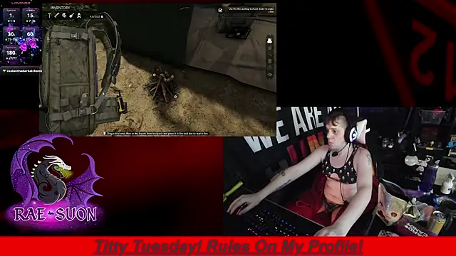 Rae-Suon online show from November 27, 2025, 4:13 am