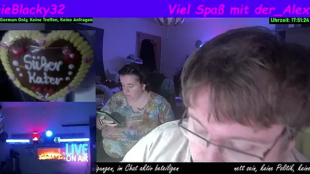 der alex38 online show from December 21, 2025, 4:52 pm