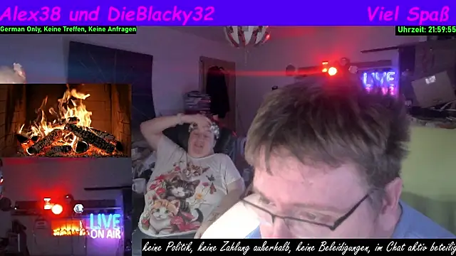 der alex38 online show from February 8, 2026, 9:01 pm