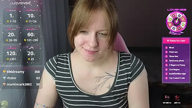 CassieJuice69 online show from March 17, 2025, 11:46 pm
