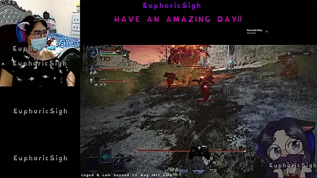 EuphoricSigh online show from July 1, 2026, 8:47 am