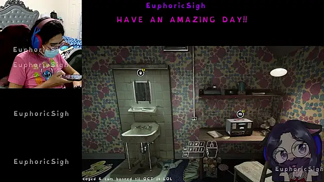 EuphoricSigh online show from July 10, 2026, 2:11 am