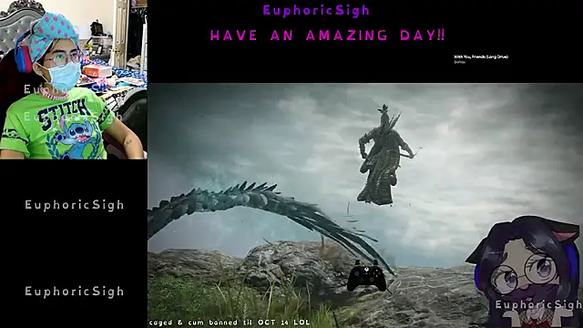 EuphoricSigh online show from July 11, 2026, 5:41 am