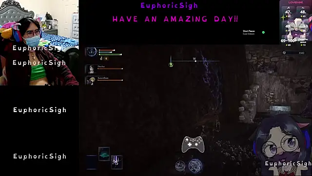 Snapshot of EuphoricSigh chatting on February 22, 2026, 9:27 pm EuphoricSigh online show from February 22, 2026, 9:27 pm