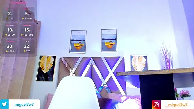  miguel0 online show from November 7, 2025, 4:11 pm