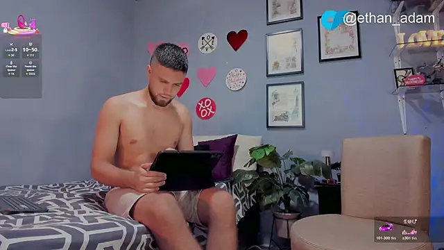 ETHAN ADAM online show from February 9, 2026, 10:41 pm