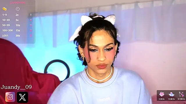 Snapshot of Abby_bella09 chatting on March 16, 2025, 8:10 am Abby bella09 online show from March 16, 2025, 8:10 am