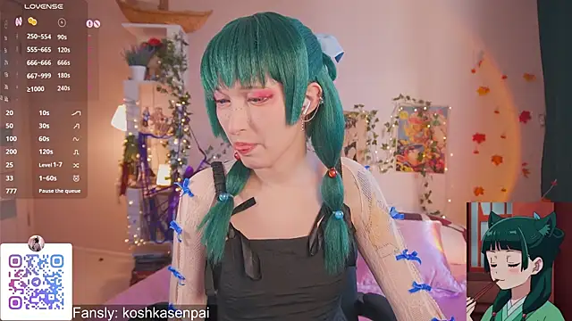 koshkasenpai online show from November 1, 2025, 7:57 am