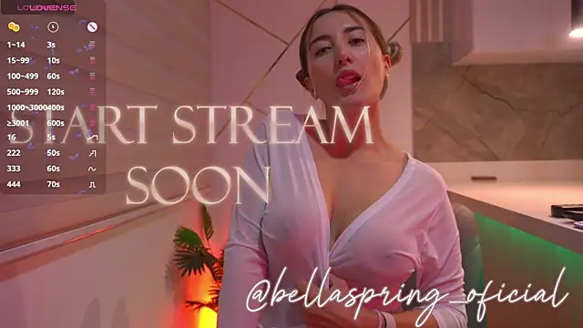 b3llaspringg online show from January 11, 2026, 7:54 pm