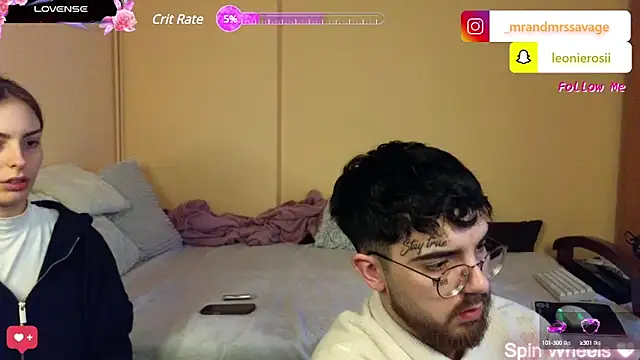 MrAndMrsSavage online show from February 7, 2025, 2:26 pm