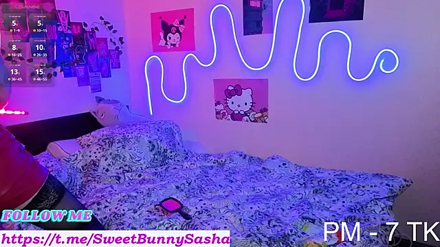 Bunny  of love online show from October 6, 2025, 8:09 pm