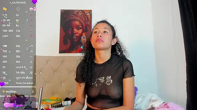 Snapshot of Milkdulce1 chatting on March 21, 2025, 5:00 am Milkdulce1 online show from March 21, 2025, 5:00 am