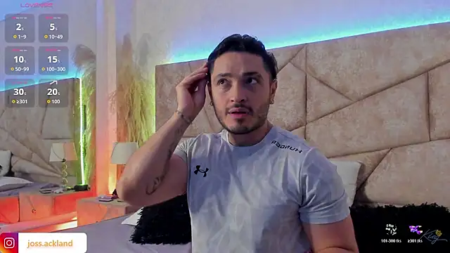 Snapshot of JossAckland chatting on February 28, 2026, 7:35 pm JossAckland online show from February 28, 2026, 7:35 pm