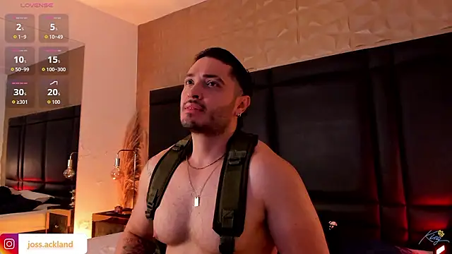 Snapshot of JossAckland chatting on February 20, 2026, 7:49 pm JossAckland online show from February 20, 2026, 7:49 pm