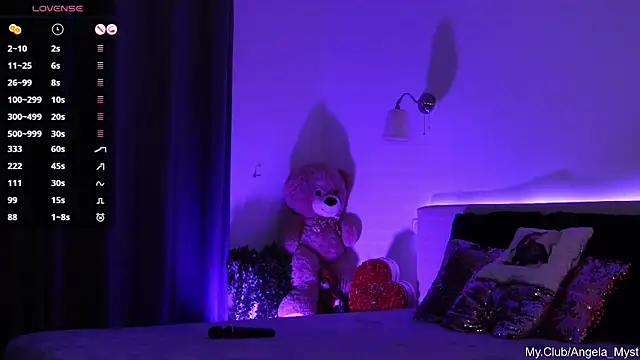 Angela Myst online show from November 29, 2025, 10:26 am