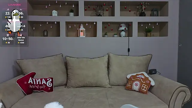 LinaCristonsen online show from November 25, 2025, 2:06 pm