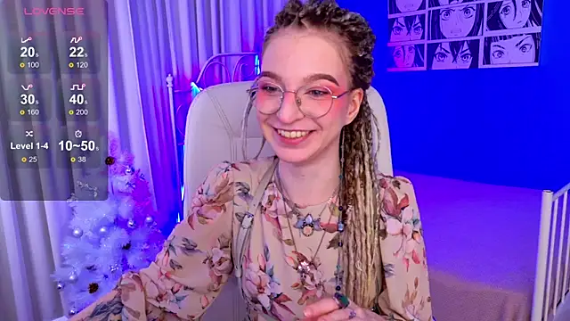 VioletShine online show from December 14, 2025, 12:22 pm