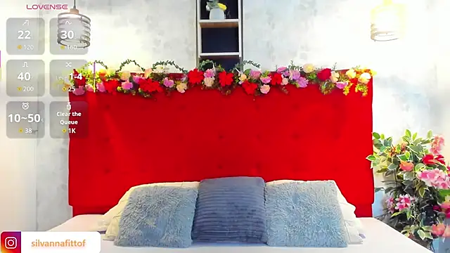 Snapshot of SilvannaFit chatting on April 2, 2026, 9:05 am SilvannaFit online show from April 2, 2026, 9:05 am