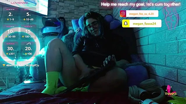 Meg4n 420 online show from March 14, 2025, 7:48 am