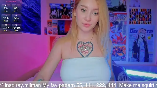 Snapshot of AliceMilman chatting on October 2, 2025, 10:29 am AliceMilman online show from October 2, 2025, 10:29 am