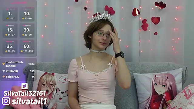 Snapshot of Silva-Tail chatting on February 27, 2025, 8:13 am Silva-Tail online show from February 27, 2025, 8:13 am
