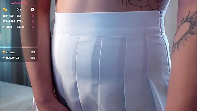 Snapshot of FalineDowlen chatting on January 6, 2025, 4:15 am FalineDowlen online show from January 6, 2025, 4:15 am