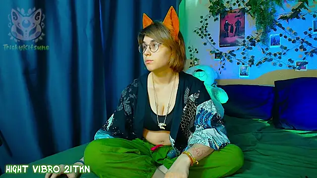TrickyKitsune online show from May 23, 2026, 3:00 pm