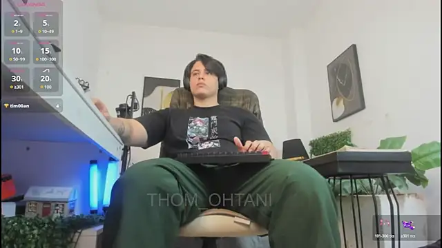 Snapshot of Thom_Ohtani chatting on June 27, 2026, 9:32 pm Thom Ohtani online show from June 27, 2026, 9:32 pm