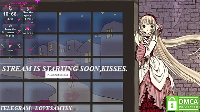 Lovelyamyy online show from April 8, 2026, 6:42 pm