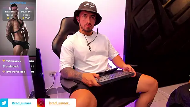 Snapshot of Brad_Summer chatting on February 8, 2026, 5:27 am Brad Summer online show from February 8, 2026, 5:27 am