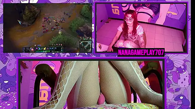 NanaGameplays707 online show from February 1, 2025, 8:37 pm