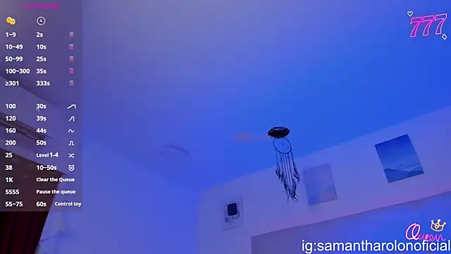 Samantha Rolon online show from July 9, 2026, 4:13 am