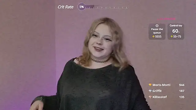 Electro doll online show from March 18, 2025, 8:26 pm