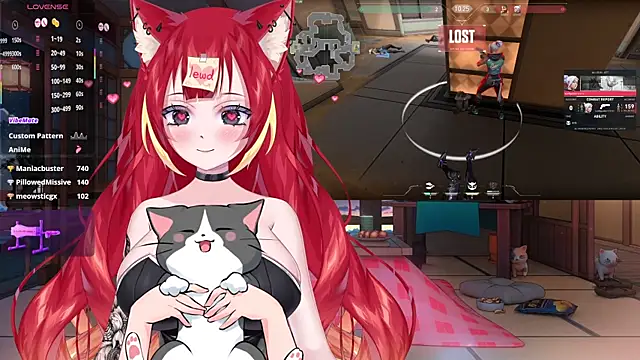 Snapshot of LewdKira_VT chatting on March 7, 2025, 10:13 am LewdKira VT online show from March 7, 2025, 10:13 am
