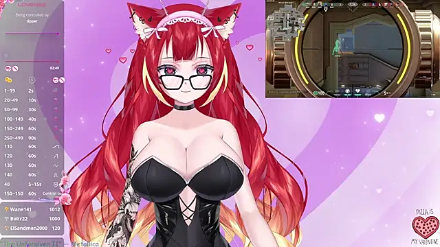 Snapshot of LewdKira_VT chatting on February 13, 2025, 10:23 am LewdKira VT online show from February 13, 2025, 10:23 am
