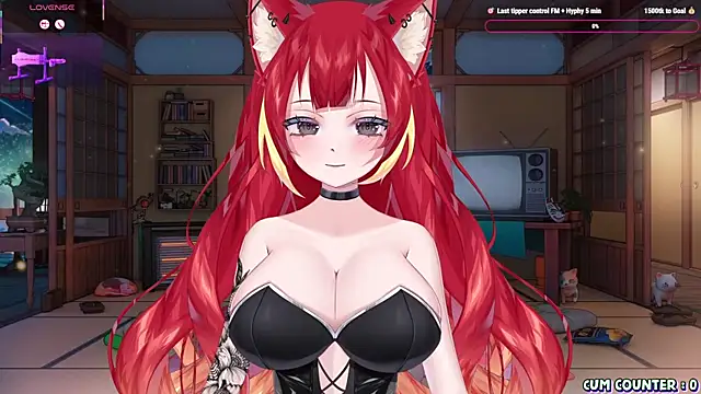 Snapshot of LewdKira_VT chatting on March 9, 2025, 9:02 am LewdKira VT online show from March 9, 2025, 9:02 am