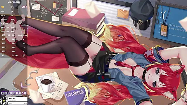 LewdKira VT online show from February 23, 2026, 6:30 pm