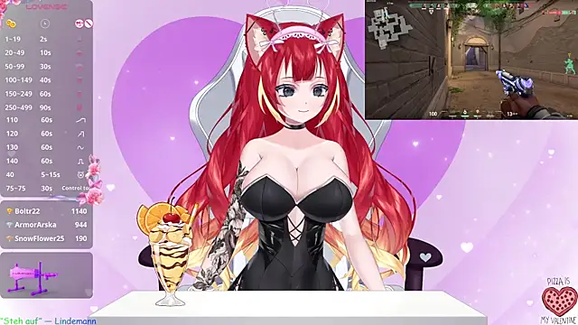 Snapshot of LewdKira_VT chatting on February 12, 2025, 9:20 am LewdKira VT online show from February 12, 2025, 9:20 am